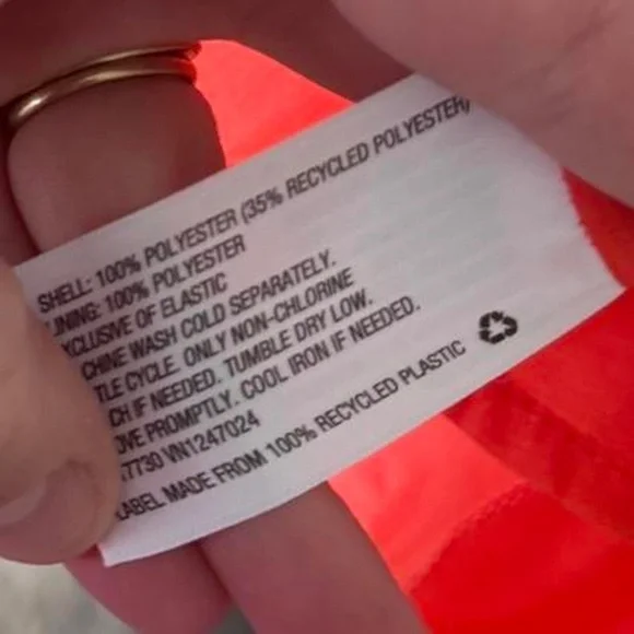 Future Collective red lace babydoll dress with tie back detail. Size: XXL - Picture 8 of 8